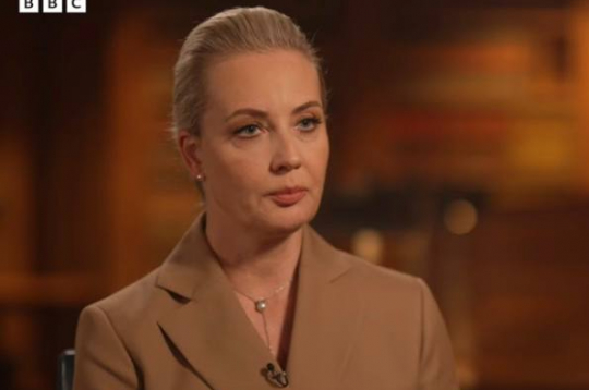 Jūlija Navaļnaja intervijā BBC.