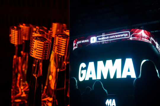 "Gamma"/"Zelta mikrofons".