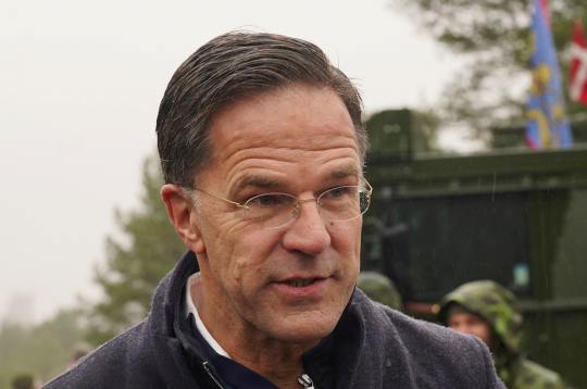 NATO ģenerālsekretārs Marks Rite Latvijā. NATO ģenerālsekretārs Marks Rite Latvijā.