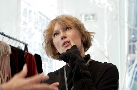 Zīmola "Amoralle" radītāja Inese Ozola.