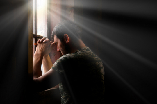 Vīriešu depresija. Ilustratīvs attēls.