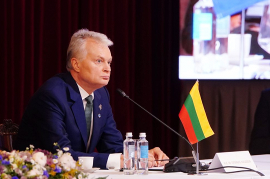 Lietuvas prezidents Gitans Nausēda.