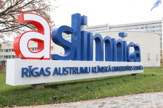 Rīgas Austrumu klīniskās universitātes slimnīca.