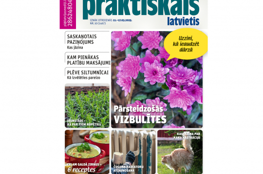Jaunā žurnāla vāks.