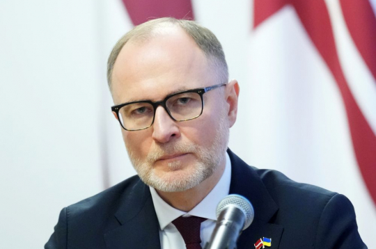 Aizsardzības ministrs Andris Sprūds.