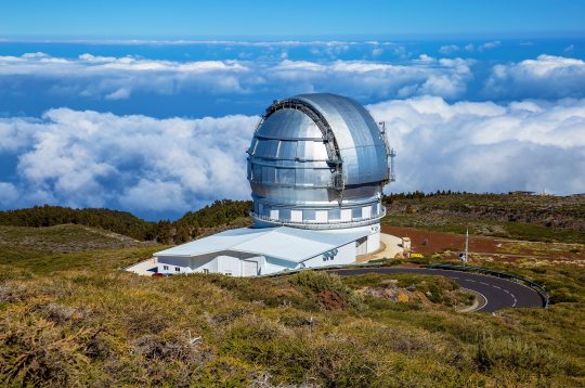 Roque de los Muchachos observatorija Kanāriju salās.