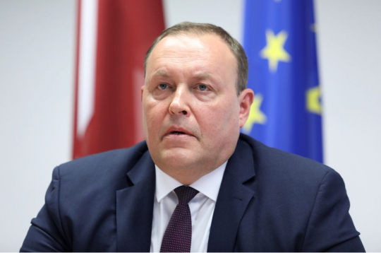 Iekšlietu ministrs Rihards Kozlovskis.