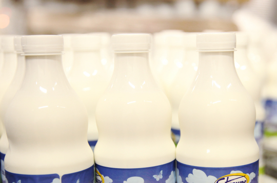 Piensaimnieku kooperatīvās sabiedrības "Straupe" produkcija.