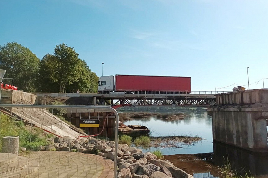 Salacgrīvas vecais tilts.