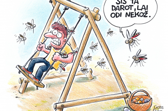 Zīmē Gatis Šļūka. Odi klāt