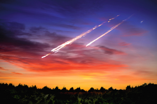 Spožie meteorīti joprojām turpinot regulāri nokrist ASV teritorijā...