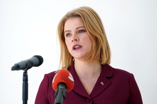 Ministru prezidente Evika Siliņa.