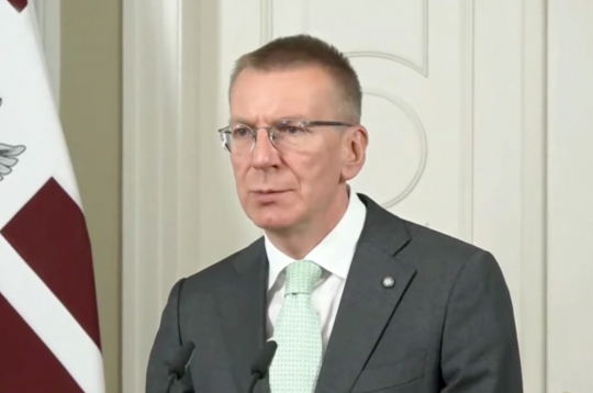 Valsts prezidents Edgars Rinkēvičs.