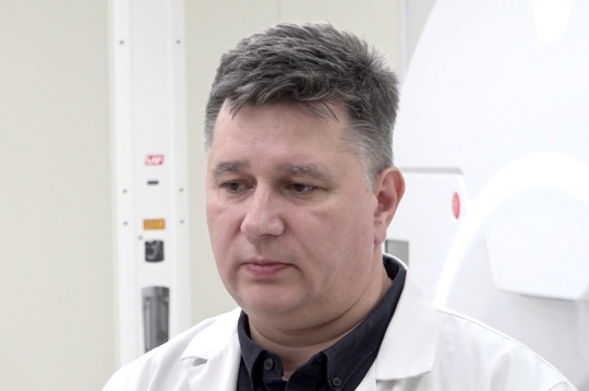LOC Terapeitiskās radioloģijas un medicīnas fizikas klīnikas vadītājs Arturs Šorubalko.