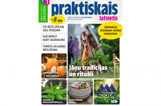 Jaunā žurnāla vāks.