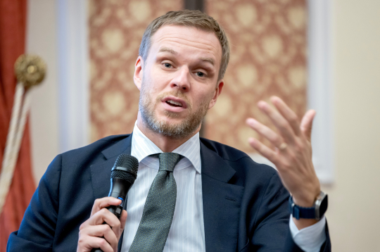 Bijušais Lietuvas ārlietu ministrs Gabrieļus Landsberģis.