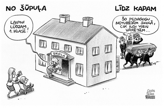 No šūpuļa līdz kapam.