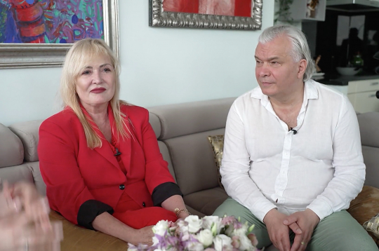 Lolita Neimane un viņas vīrs Aleksandrs.