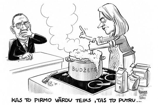 Kas to pirmo vārdu teiks...