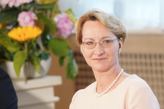 Izglītības un zinātnes ministre Dace Melbārde.