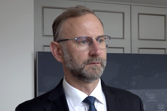 Satiksmes ministrs Atis Švinka.