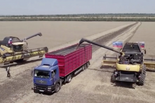 Krievija zog Ukrainas graudus.