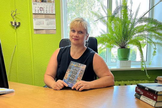 Varakļānu tautas bibliotēkas vadītāja Līga Sondore.