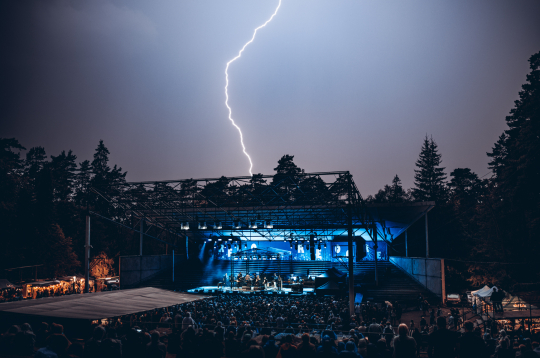 Rokfestivāls "Zibens pa dibenu" Ogrē, 2025.
