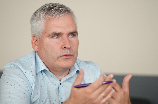 Ilvars Pētersons, "Rīgas siltuma" valdes priekšsēdētājs.
