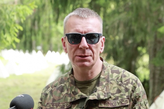 Valsts prezidents Edgars Rinkēvičs.