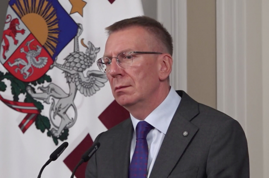 Valsts prezidents Edgars Rinkēvičs.