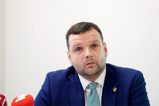 Labklājības ministrs Reinis Uzulnieks.