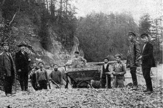 Braslas HES būvdarbu sākums 1925. gada rudenī.