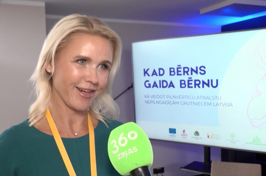 Liene Dambiņa, Bērnu slimnīcas fonda vadītāja.