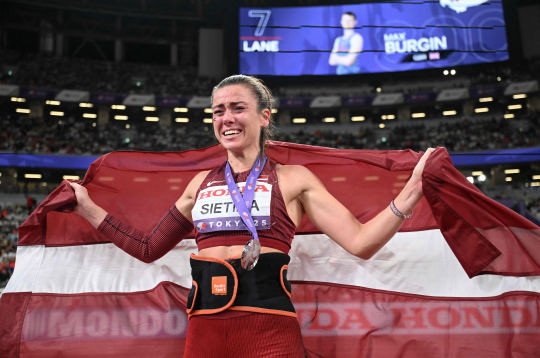 Latvijas sportiste Anete Sietiņa.
