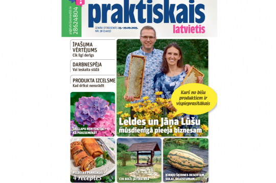 Jaunā žurnāla vāks.