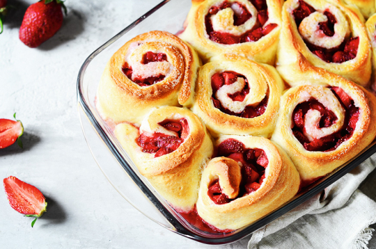 Ievārījuma maizītes.