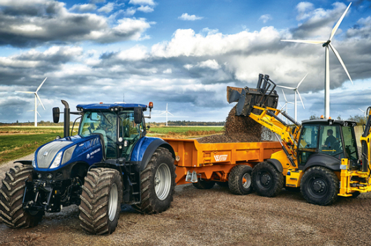 'New Holland Forage Power' darbībā.