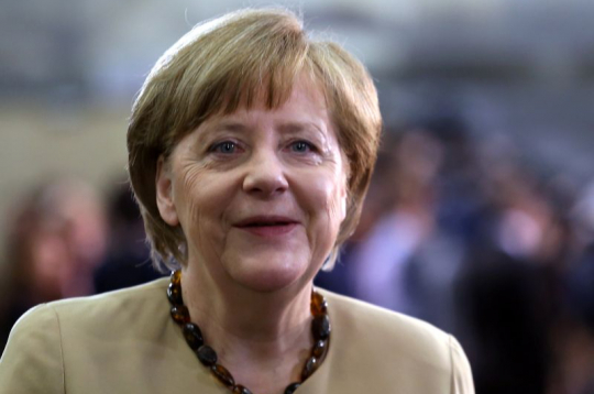 Angela Merkele.