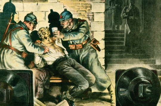 Moku kambaris Lubjankas cietumā 1938. gadā.