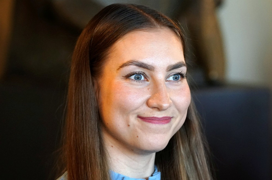 Operdziedātāja, "Lielās mūzikas balvas 2024" ieguvēja Gada jaunā mūziķa kategorijā Annija Kristiāna Ādamsone.