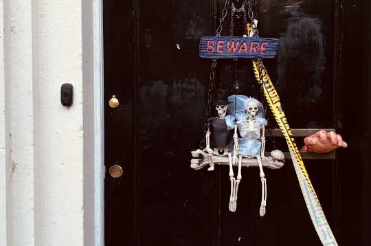 Halovīns. Dekorācijas. Londona. Halovīns. Dekorācijas. Londona.