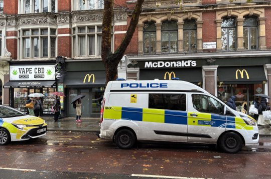 Londona. Lielbritānijas policija. 