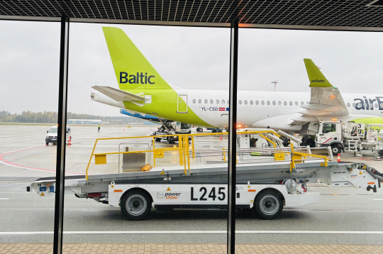 Lidosta "Rīga" (RIX). "airBaltic".