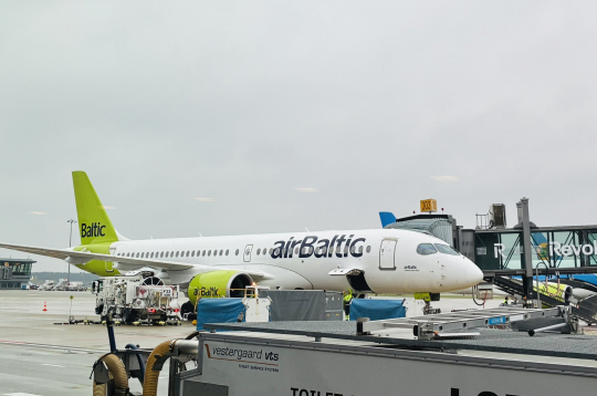 Lidosta "Rīga" (RIX). "airBaltic".