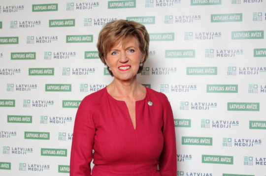 Prof. Inese Vaidere, Eiropas Parlamenta deputāte, EP ziņotāja par atteikšanos no Krievijas gāzes un naftas.