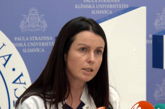 PSKUS Plaušu slimību un torakālās ķirurģijas centra vadītāja pienākumu izpildītāja Zaiga Kravale.
