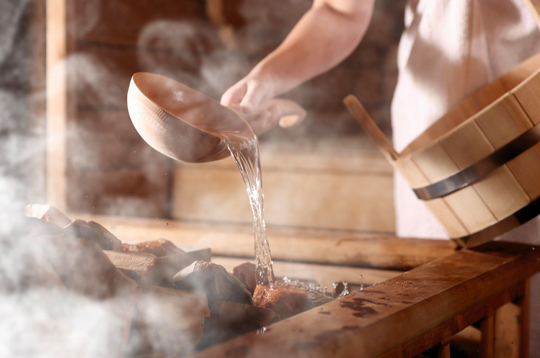 Pirtiņā. Pirtiņā.