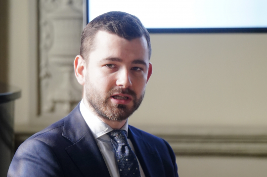 Mediju politikas nodaļas vadītājs Kristers Pļešakovs. Mediju politikas nodaļas vadītājs Kristers Pļešakovs.