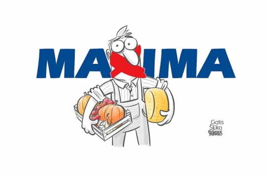 Zīmē Gatis Šļūka. Ciet klusu!